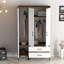 Berend 3 Door Manufactured Wood Wardrobe-1463448104