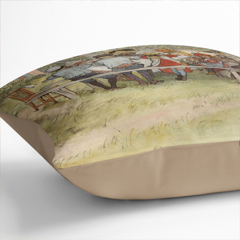 Square Cushion, 55cm H x 55cm W x 20cm D, Stone