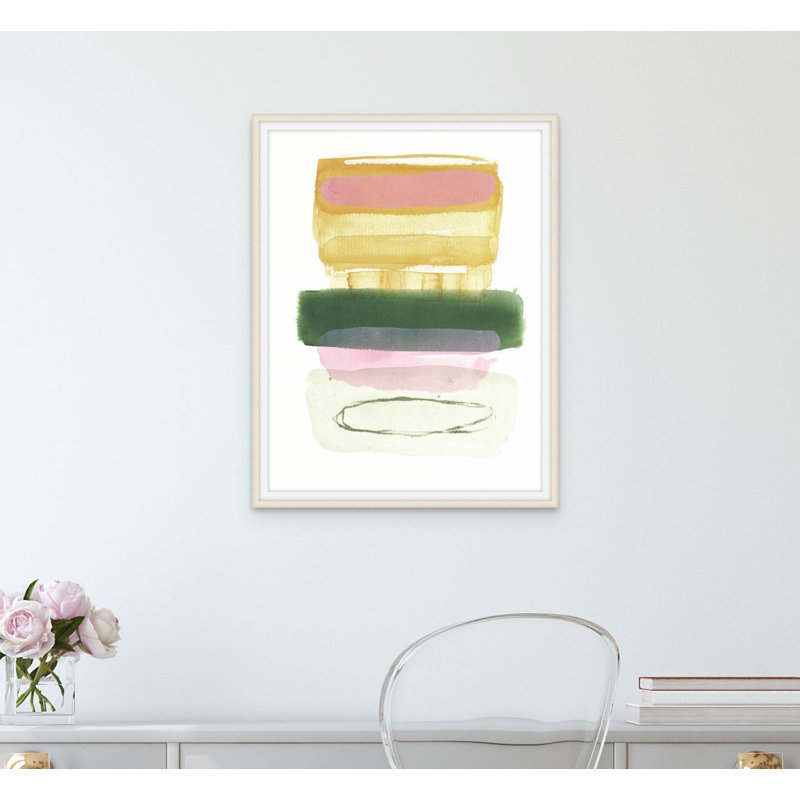 Flashback Seventies 1 Print by Simone Christen, 46" H x 36" W