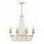 Lustre empire classique à 8 lumières Laursen-514556179