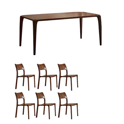 Black Walnut table set