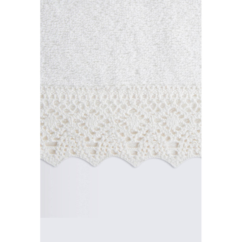 Cotton Midweight Bath Sheet, Ecru