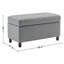 Banc de rangement rembourré Calletana-596028180