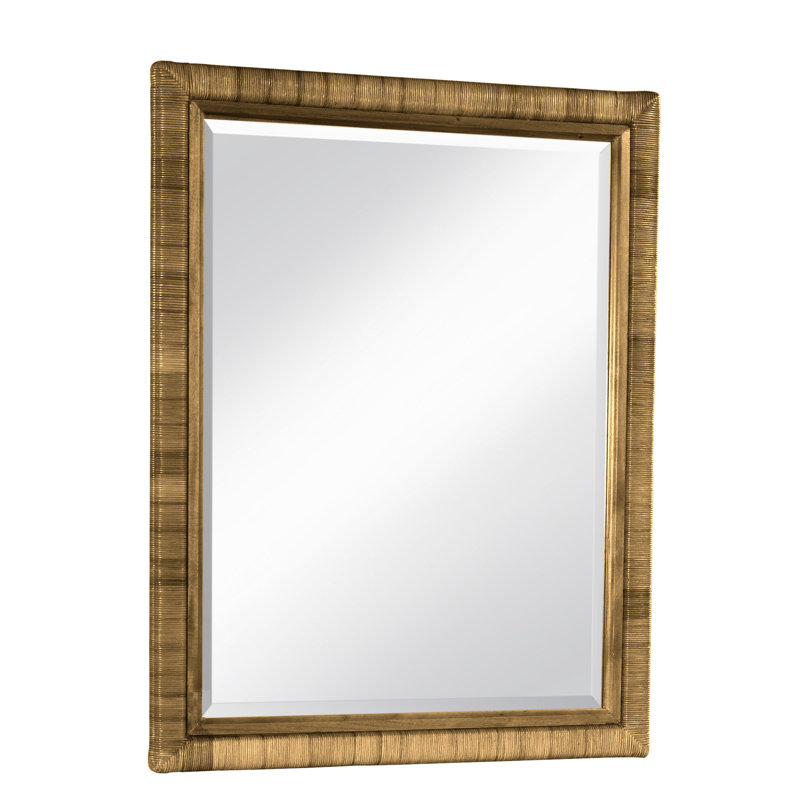 Miroir biseauté Monterey, Miel