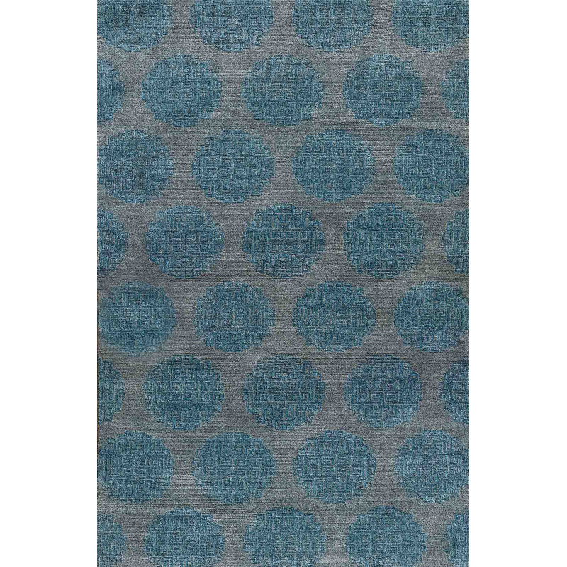 KHOTAN GRAY BLUE, Rectangle 5' x 7'