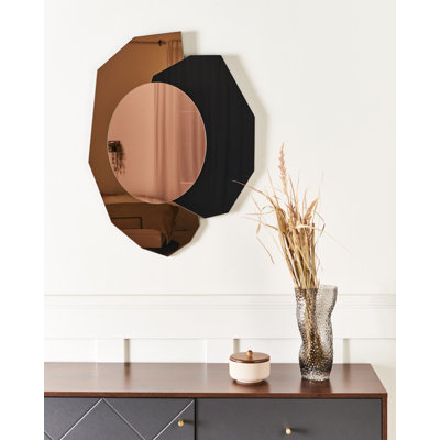 Glass Novelty Wall Mirror