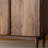 Pure black walnut bookcase