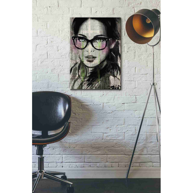 «Proussee2» par Loui Jover, art mural sur toile, H 26 po x l 18 po x P 0,75 po