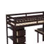 Lit mezzanine simple Putman avec bureau intégré-1646022470