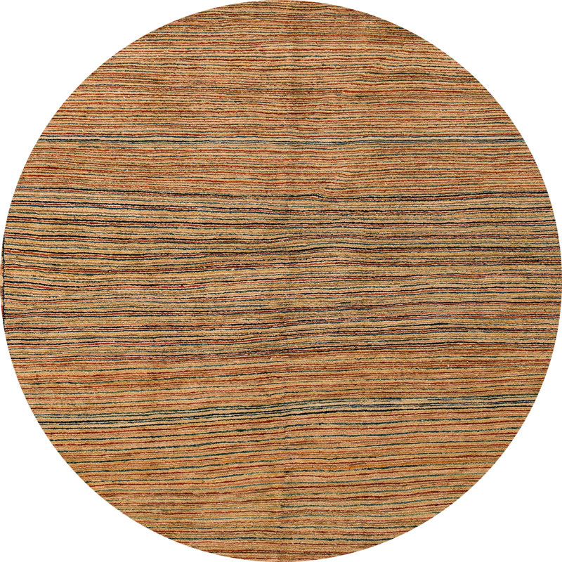Abstract Indoor Rug, Round 8'