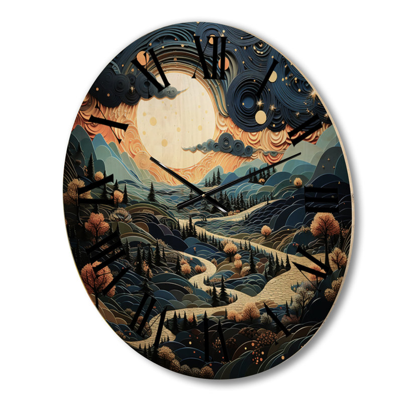 Horloge murale Rangely, Moyenne