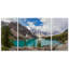 « a premium banff valley of the ten peaks », impression sur toile tendue, reproduction d’art multi-pièces-1996599926
