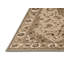 Machine Washable Tabriz Brown Area Rug-1654191002
