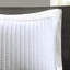 Courtepointe bleu sarcelle double / grand - 3 pièces, tissu en microfibre, rembourré de coton, conception réversible, piquage à point, idéal pour une utilisation à l'année, avec 2 taies décoratives, pièce en microfibre, rembourrage, réversible, literie-124253774-138456569