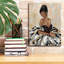 Toile épique Graffiti «Ball Gown Frills 3» par Annie Warren, art mural 12 po x 16 po-117539899
