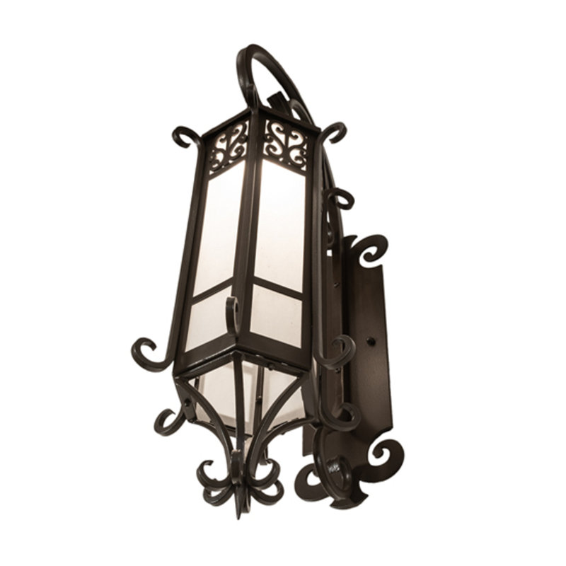 Caprice 1 - Light Armed Sconce, Clear, Timeless Bronze