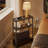 Side Table With Charging Station,magazine Rack-273817115