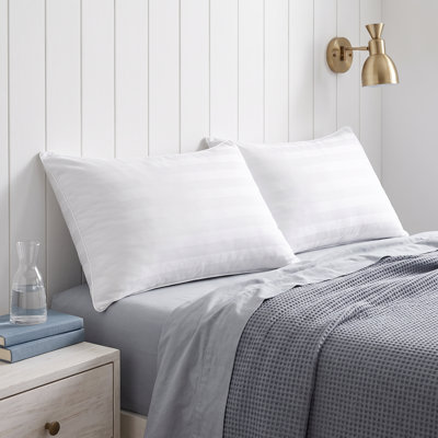 Ensemble de 2 oreillers en duvet de duvet synthétique