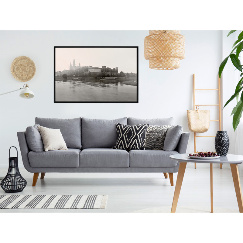 Floater Frame Print, Black Framed