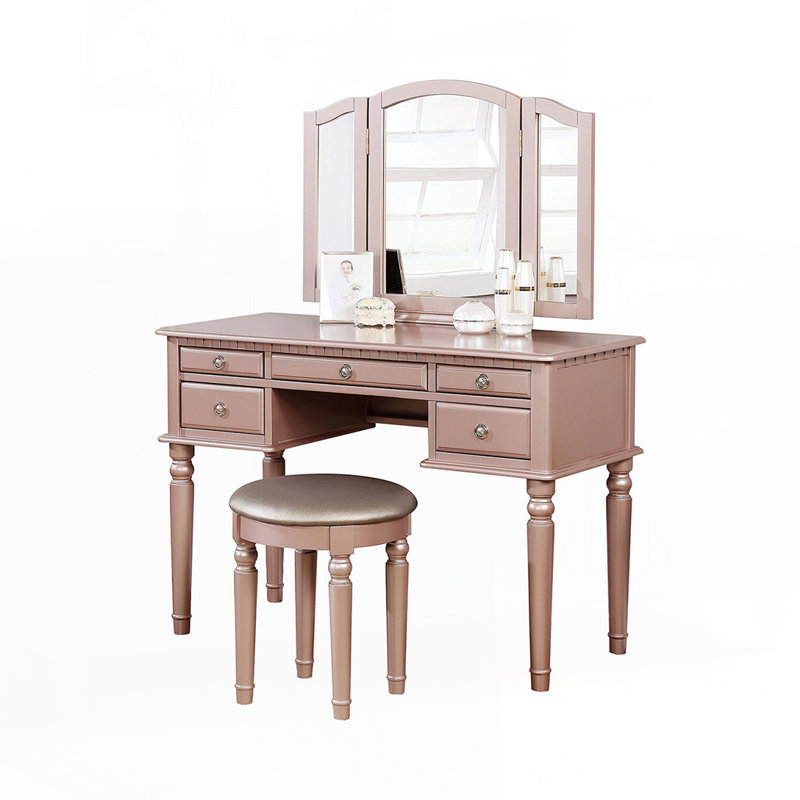 Darolyn Vanity, Rose Gold