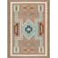 Tuscany Mocha/Ivory Wool Reversible Area Rug