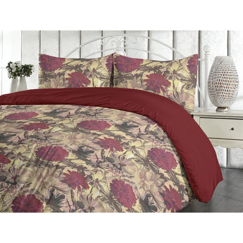 Dontrelle Duvet Cover, King Duvet Cover + 2 Standard Shams