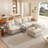 Modern Large Sectional Sofa-1409831316