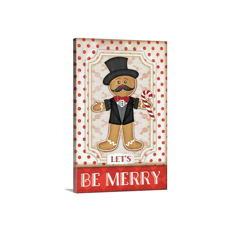 «Gingerbread Man» par Jennifer Pugh, impression, H 30 po x l 20 po, Toile