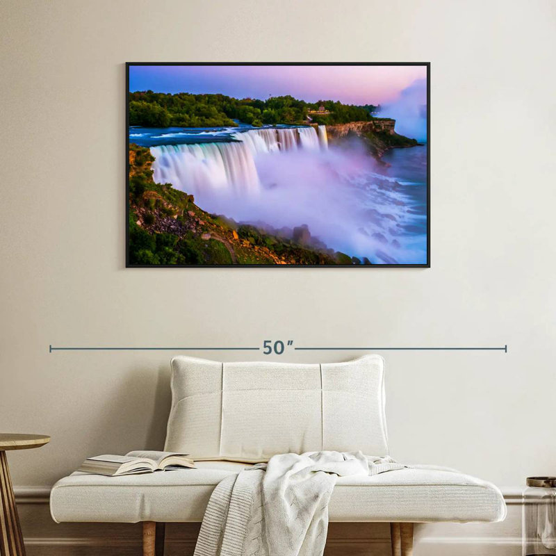 Alvord Evening At Niagara Falls, 27" H x 40" W
