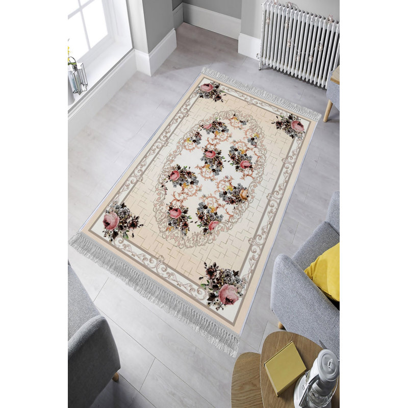 Luxurious Hall Carpet, 100% Velvet Fabric, 2.6 x 9.8 ft | Antibacterial & Non-Slip | 0.4 in Pile Height, Machine Washable | Durable Woven Design with 3D Digital Printing | Perfect for Home Entryways & Living Rooms