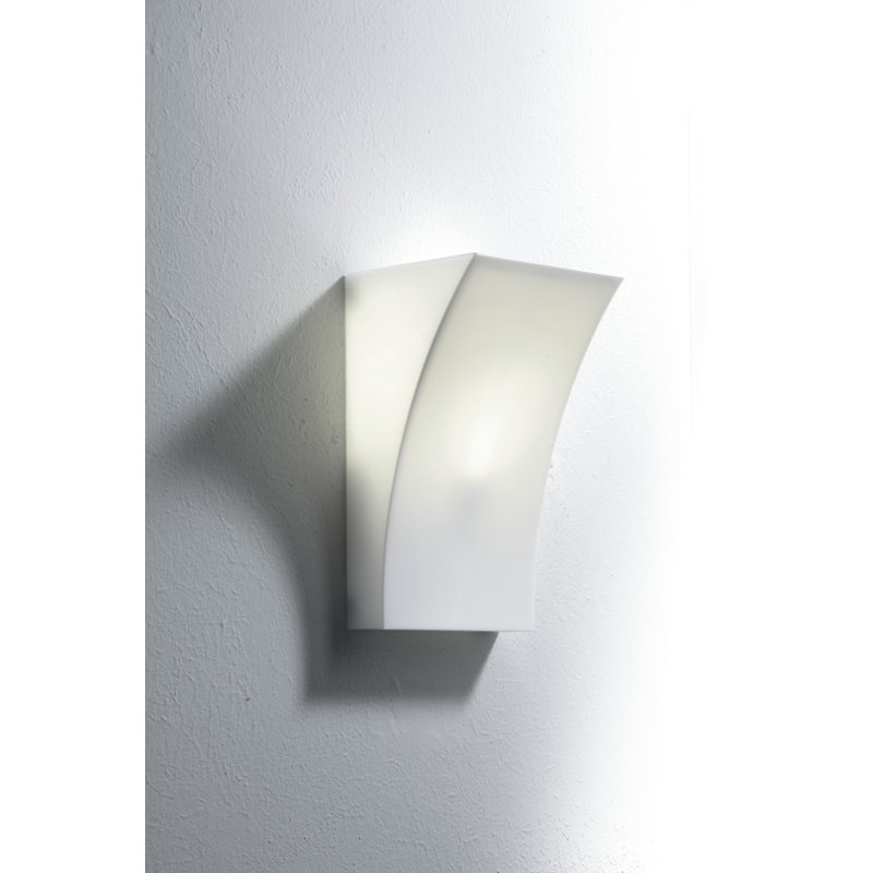 Diggins Plastic Flush Mounted Sconce