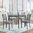 Wooden Dining Square Table, Kitchen Table for Small Space, 4 Person Dining Table