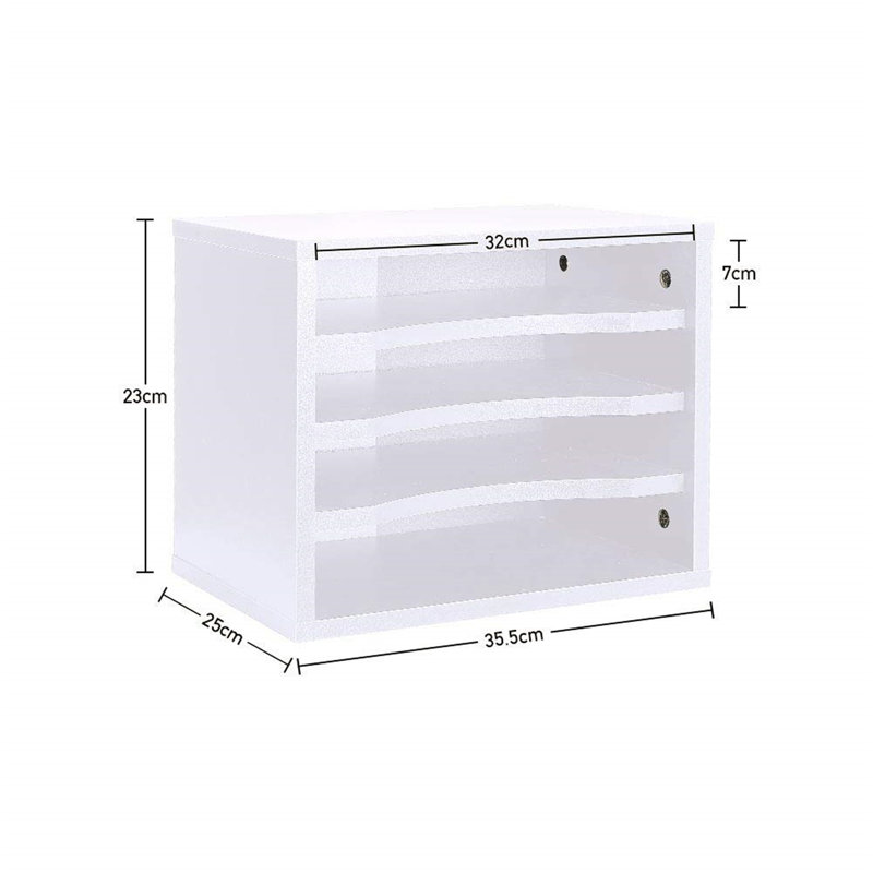 Biernat Manufactured Wood Desk Organiser