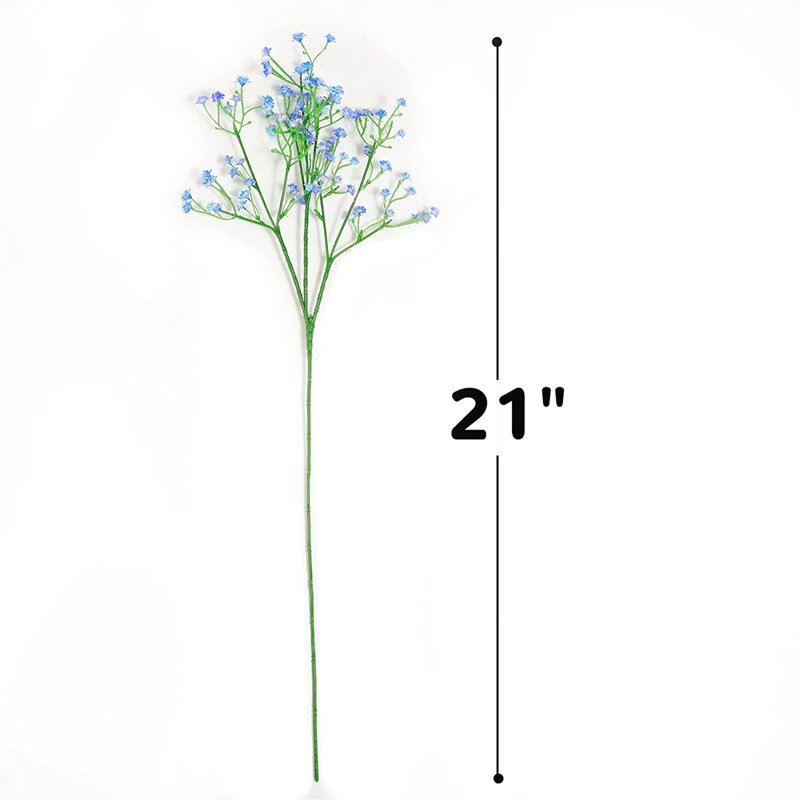 Tige de fleur de faux souffle de bébé, Bleu