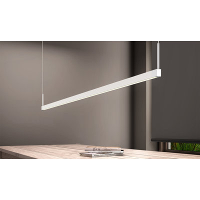 Luminaire suspendu à une face DEL Thin-Line