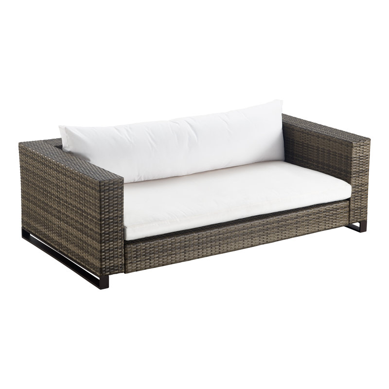 Causeuse d'extérieur Tommy Hilfiger Oceanside, osier gris