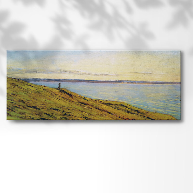 Sainte sur toile, H 24 po x l 60 po x P 1,5 po