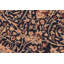 Tapis bleu unique des années 1970 8 pi 3 po x 10 pi 2 po Pariza