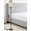 Lampe sur pied moderne avec télécommande et ampoule à DEL à intensité variable - Éclairage réglable pour le salon, la chambre à coucher ou le bureau - Conception d'angle peu encombrante