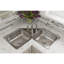 Évier de cuisine à double cuve encastrable L 32 po x l 32 po Dayton-2601398