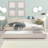 Mitsuko Upholstered Platform Bed with USB and Twin Size Trundle-1676503301