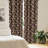 Abstract Semi-Sheer Rod Pocket Sliding Panel-768574453