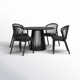 Buffolino 5 - Piece Extendable Dining Set