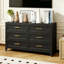 Commode 6 tiroirs en métal avec technologie Smooth-Glide et design écologique