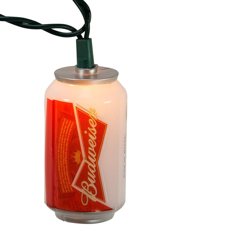 Guirlande de 10 lumières Budweiser Can
