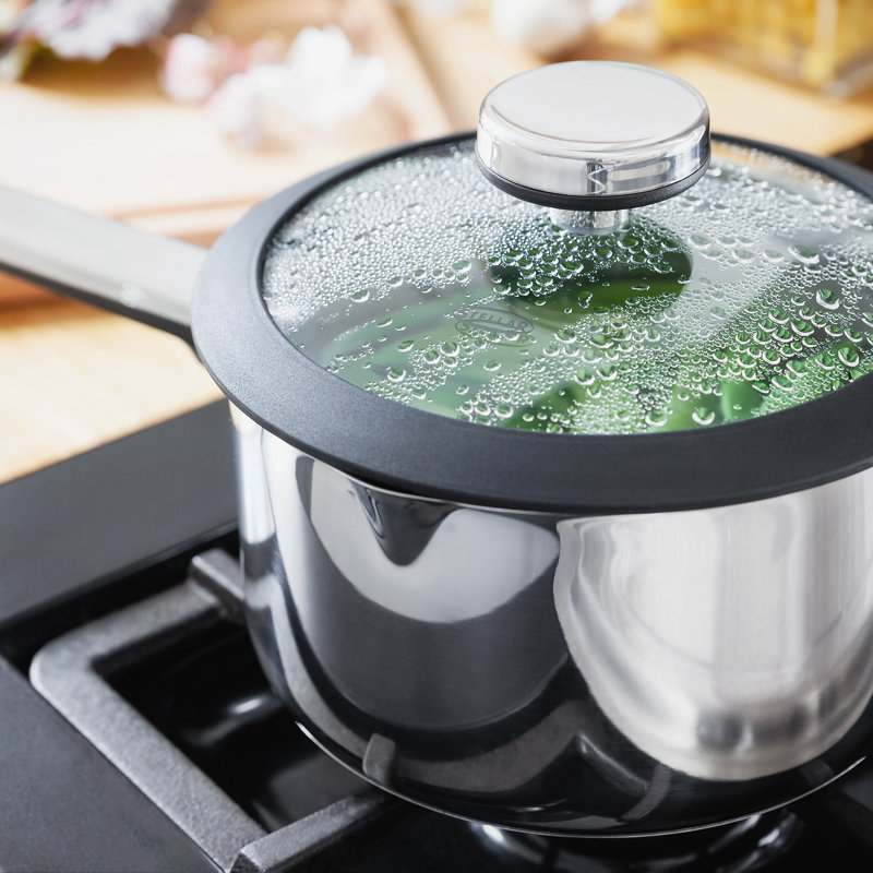 Stay Cool Stainless Steel Saucepan, 1.1L