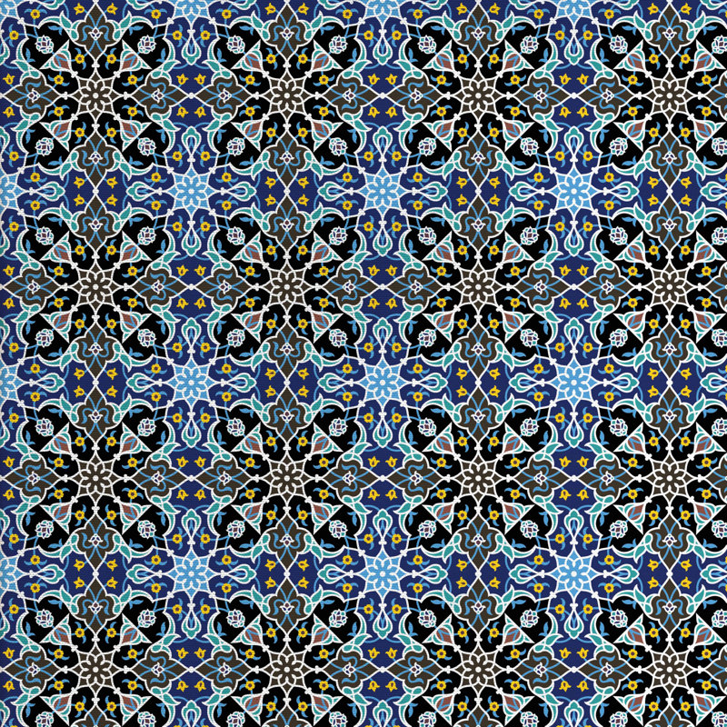 Tissu marocain, l 58 po x L 72 po