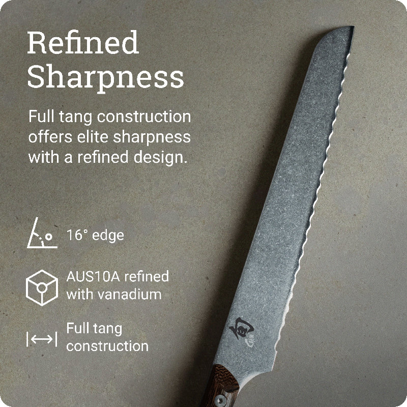 Kanso 9'' L Bread Knife