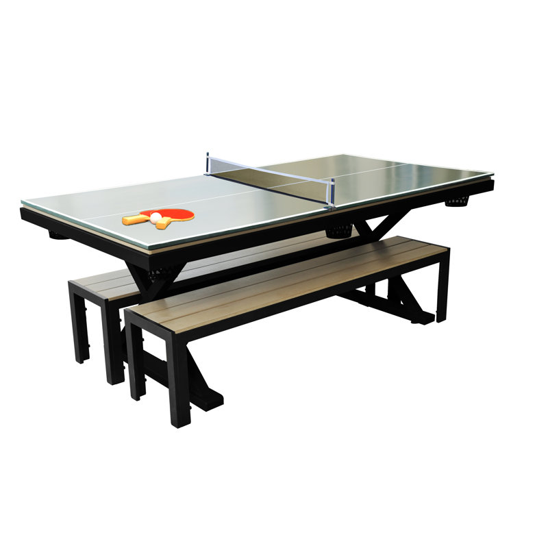Outdoor Multi-Use 7' Pool Table