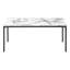 Ensemble de table, ensemble de 3 pièces, café, stratifié aspect marbre, contemporain, moderne